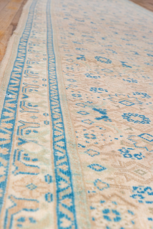 Vintage Tabriz Runner Rug (2' x 22')